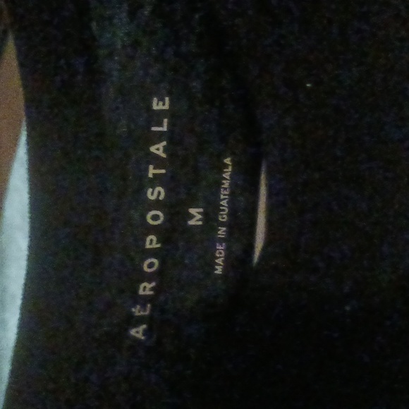Aeropostale Black AERONYC Tee size Medium - Picture 2 of 2